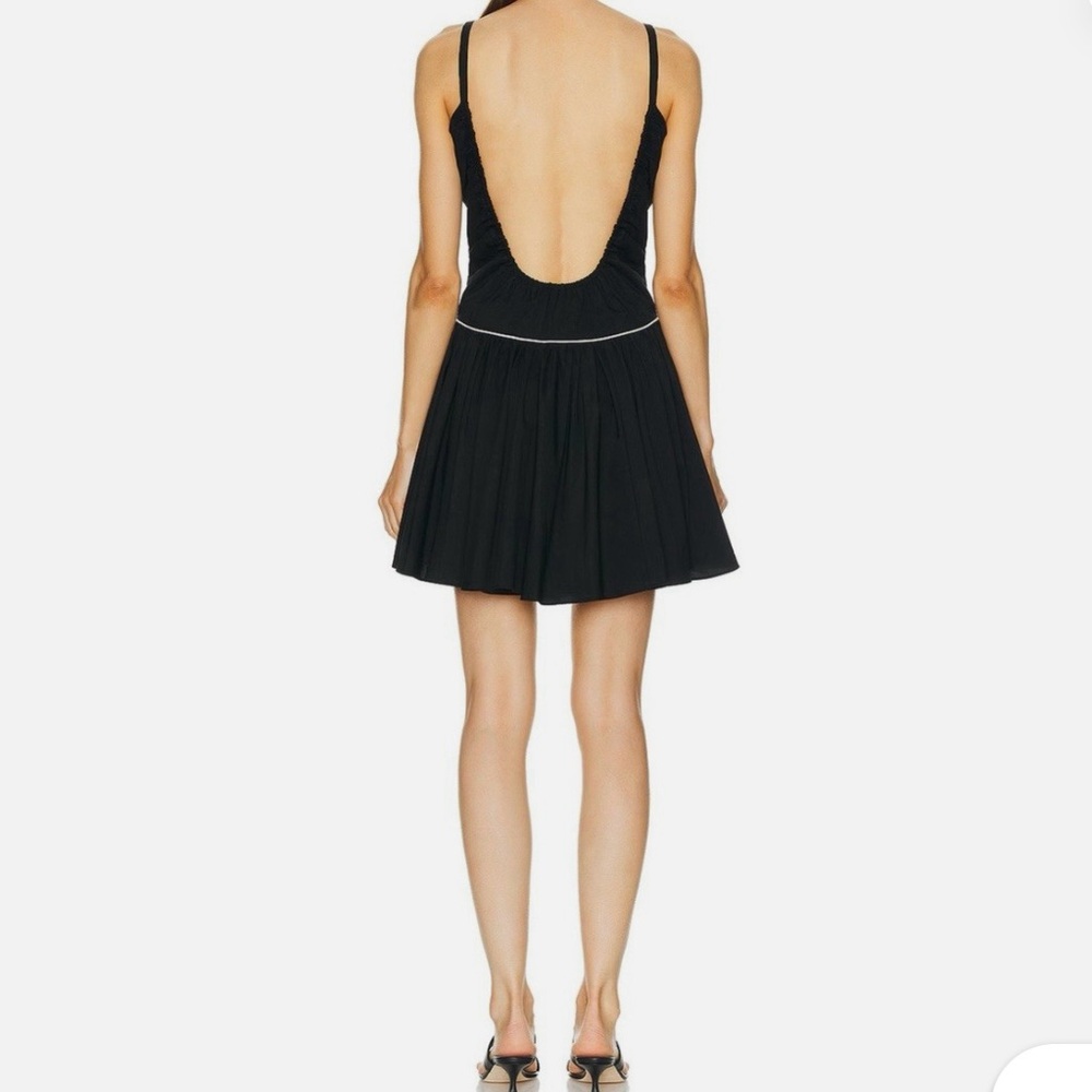 Caroline Constas Orella White Trim Mini Dress - Picture 3 of 9